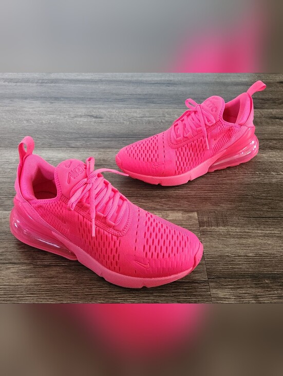 Nike Shoes - *XCLNT* Nike Airmax Air Max 270 Sz 8.5 Neon Bright Hot Hyper Vibrant Triple Pink